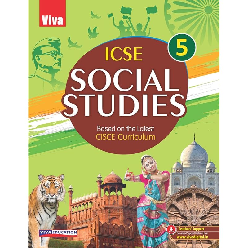 ICSE Social Studies, 2019 Ed., Book 5 Viva Social Studies is a series of three