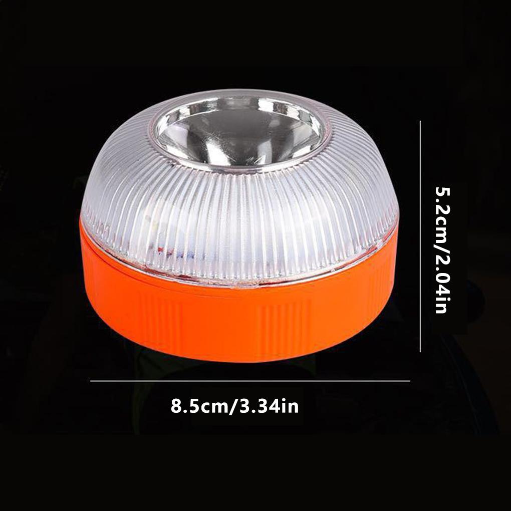 Led Car Emergency Light Flashlight Magnetic Induction Strobe Road Accident Lamp Beacon Safety Accessory