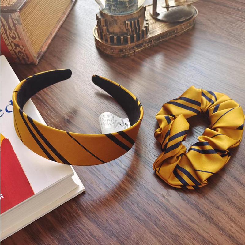 Hogwarts Harry Potter Headband & Hair Tie: Magical Academy Style Gift for Birthdays & Christmas