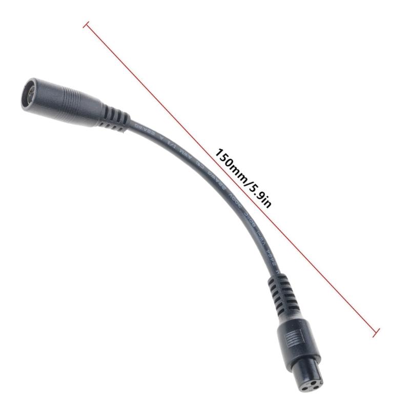 DC5521 to 3Pin/DC5525 Conversion Cable Female to Male/Female Adapter Wire Line for Electric Vehicles Balance Car