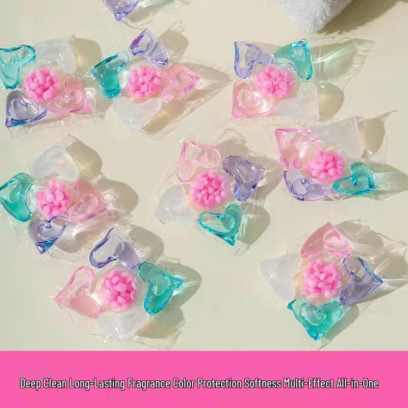 

Капсули для прання 3-в-1: Підсилювач аромату, Виведення плям, Антибактеріальний, Проти кліщів, Три/П ятикамерні гранули - В наявності