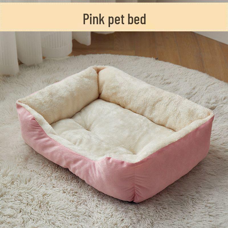 

Winter Warm Pet Bed: Universal Four Seasons, Dirt-Resistant, Cold-Proof, for Cats, Small to Large Dogs, and Teddies. XS 24x12cm (for small rodents)