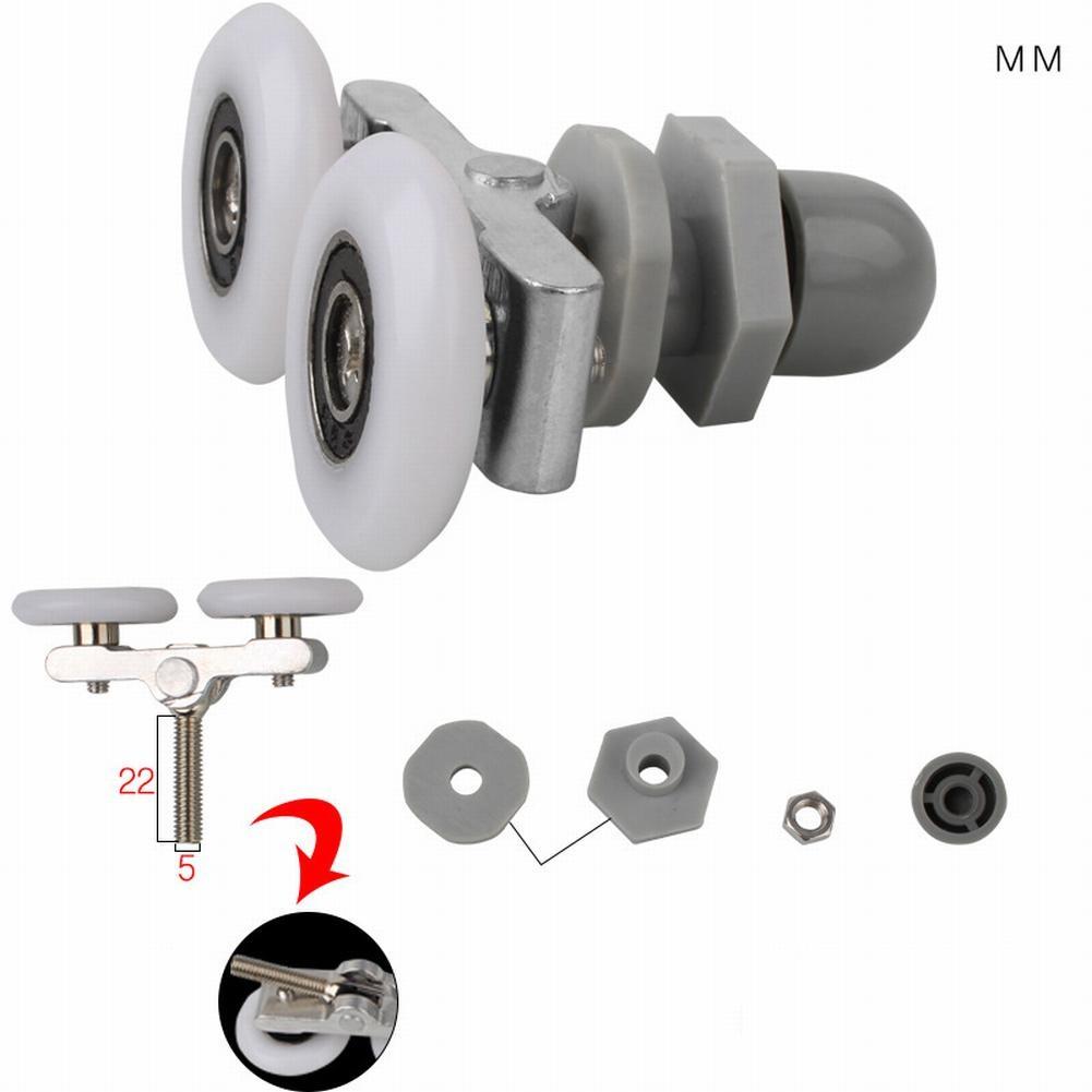 Shower Door Rollers 4pcs Accessories Bathroom Household