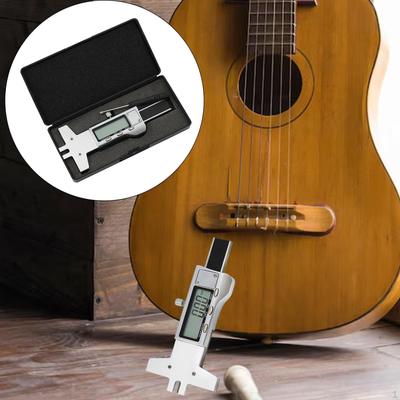 Guitar String Distance Ruler Luthier Tool Display Compact Size Measurement for Instrument