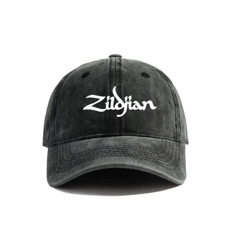 Zildjian Baseball Caps Distressed Hats Cap Men Women Retro Outdoor Summer Adjustable Hats Fashion