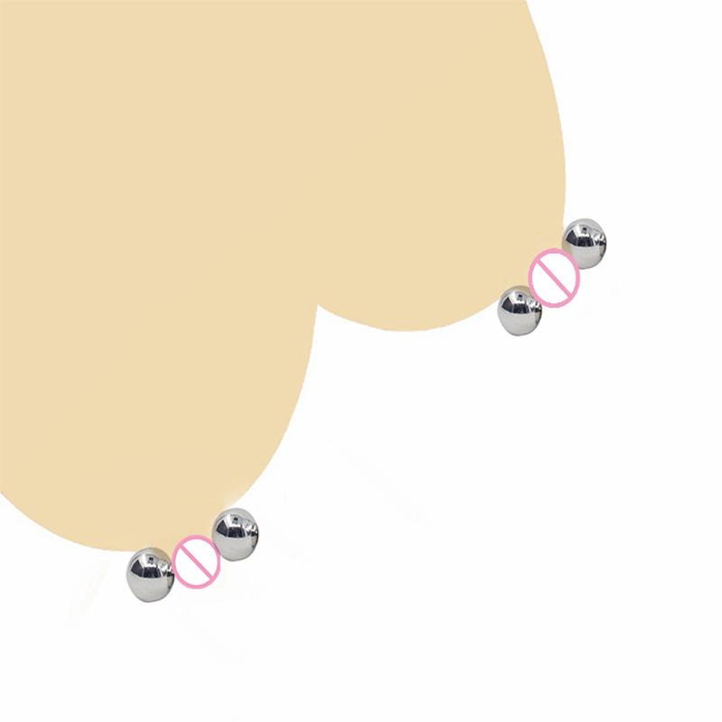 Female Couple Restraint Super Magnetic Penis Clit Nipples Clamp Balls BDSM Bondage Adult Game Sex Toys