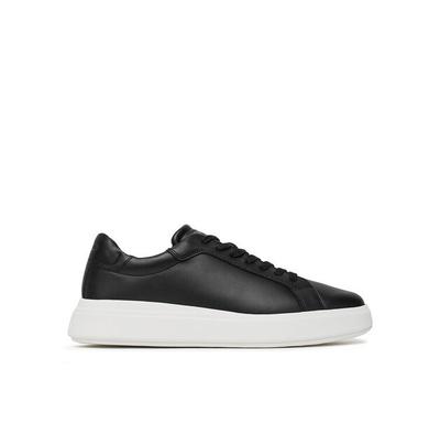 Low Top Lace Up Lth Sneakers
