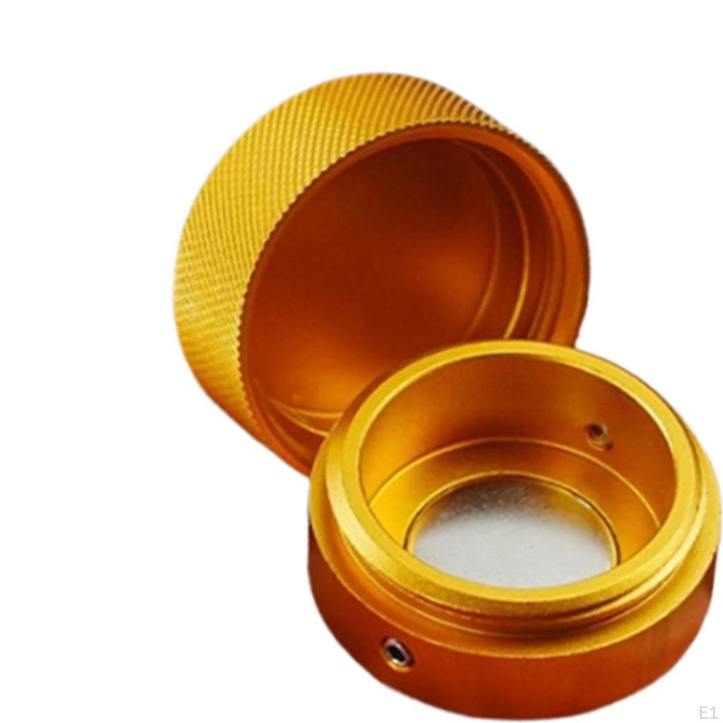 Aluminum Alloy Holder for Billiard Chalk with Round Cap