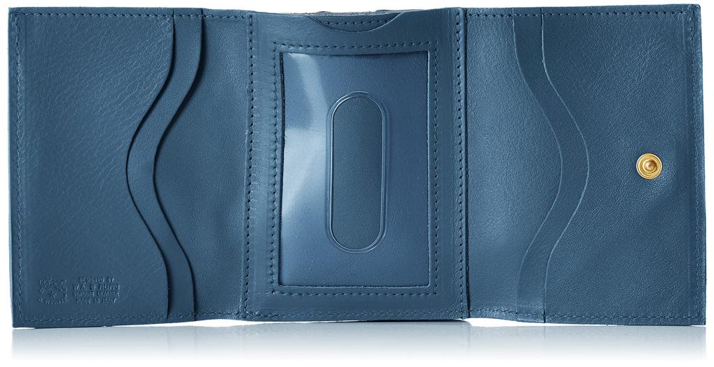 Wallet SMW036 PV0001 Classic C0593 BluDenim [Il Bizonte] Tri-fold [item]