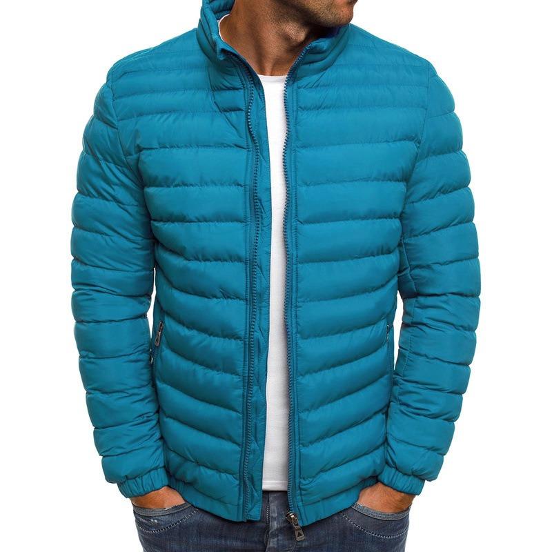 

Men’s Solid Cotton Puffer Jacket S красный