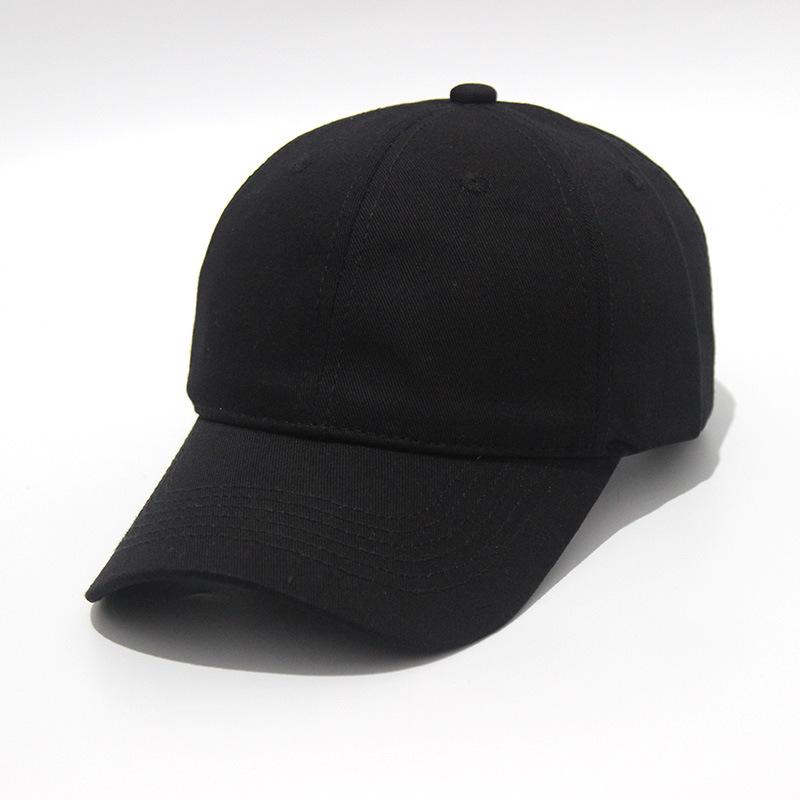 Professional Hat Solid Color Twill Plain Soft Top Acrylic Sports Cap Dad Hats Adjustable Blank Custom Unstructured Baseball