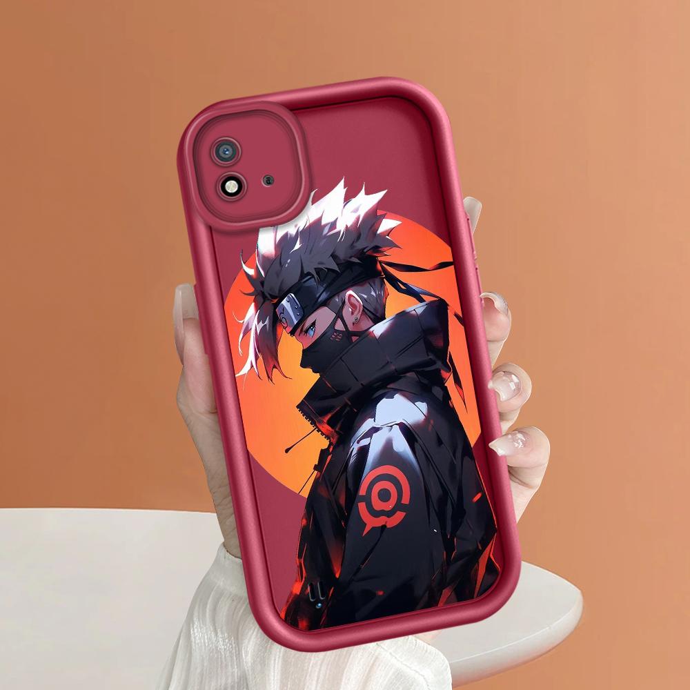 Model de imprimare cu scară pătrată din silicon moale Carcasa telefonului Acoperă completă Cameră de protecție antișoc Carcasă din cauciuc pentru OPPO Realme