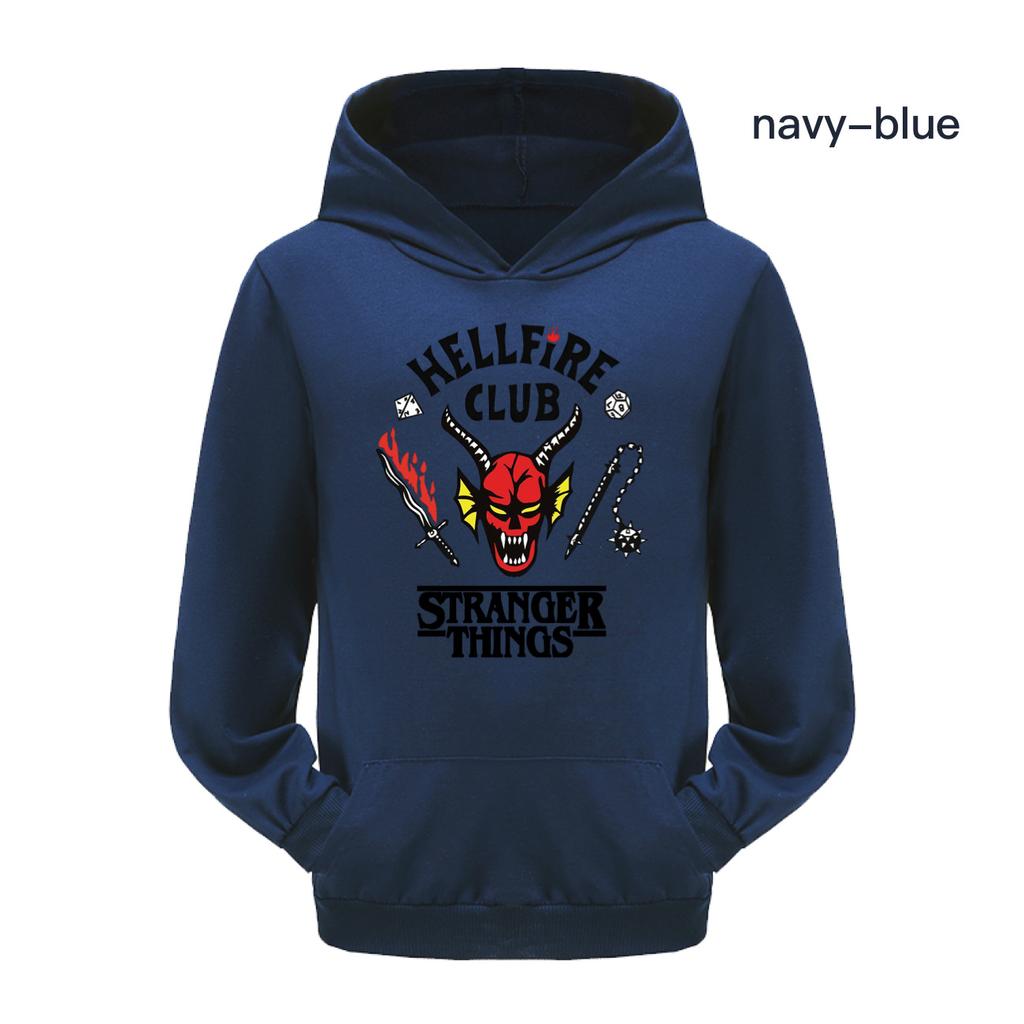Stranger Things, Tasche Kapuzenpullover, Kinder Kapuzenpullover Lässiges Set