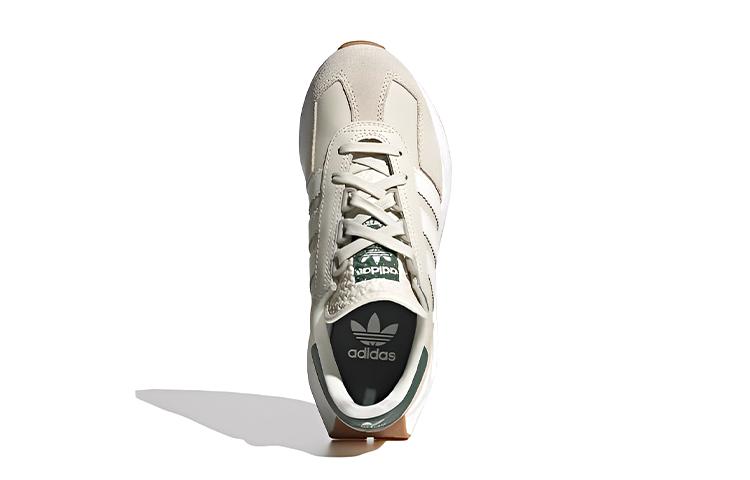 adidas Originals RETROPY Comfortable Abrasion Resistant Cushioning Low Top Sports Casual Shoes Gray White Kids' GX9244