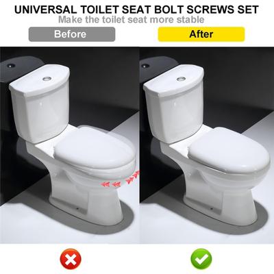 WC-Deckel Befestigungsschrauben Metallschrauben Befestigungselemente für Badezimmer-Toilettenspülkästen
