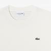 LacoSTe Men S OverfiT OTToman Solid T ShirT [cream]
