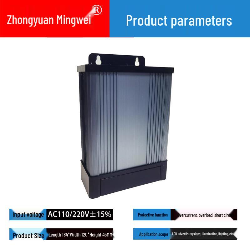 AC/DC Switching Power Supply 220V/110V to 5V/12V/24V/36V/48V, 50W/60W/400W/500W/1000W/2000W