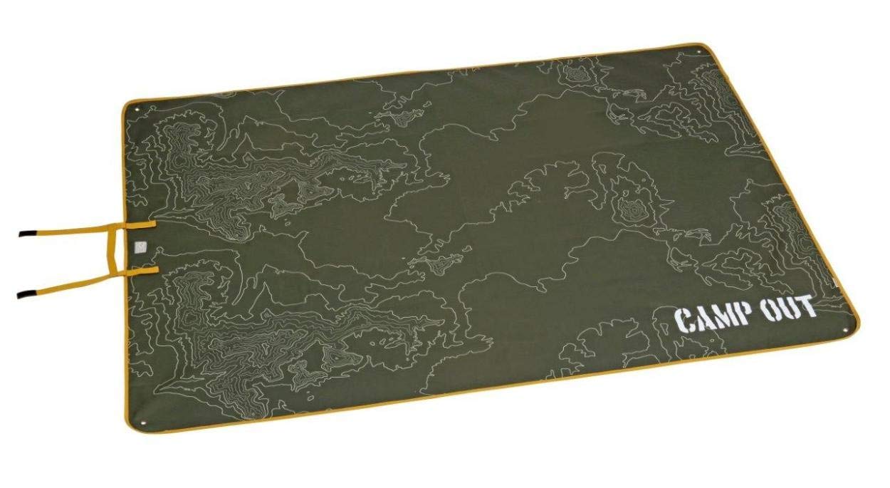 

[Captain Stag] Campout Leisure Sheet 200 x 145cm Olive UB-3057