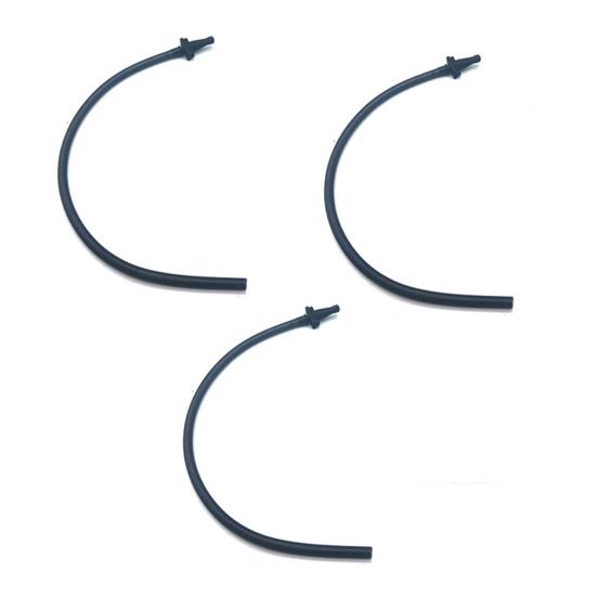 3 Pcs Silicone Milk Hose for Fully Automatic Coffee Machine 11.8 Inch Milk Tube Replacement Accessories for Siemens