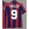 Nacionalinė M/S/AC retro futbolo uniforma klasikinė nostalgiška replika Tailandiška versija trumpomis rankovėmis sportinė apranga