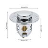 User friendly Sink Plug Convenient Drain Universal PopUp Drain Strainer Drain