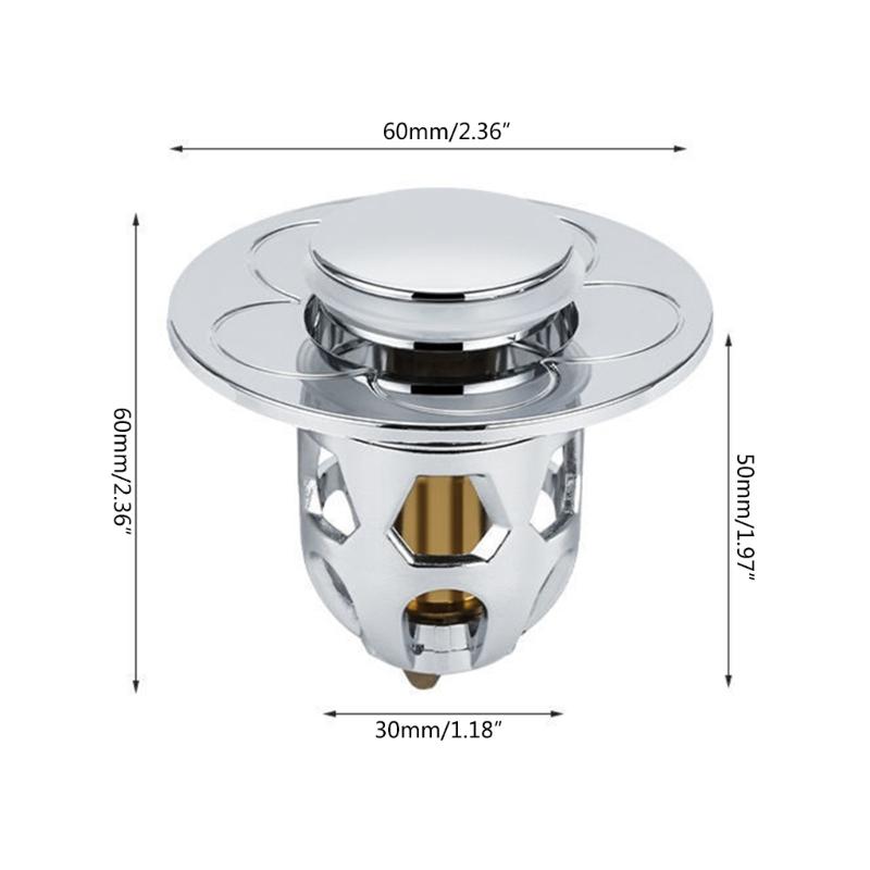 User friendly Sink Plug Convenient Drain Universal PopUp Drain Strainer Drain