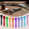 Coffee Scoop and Funnel - Heavy-duty Metal Construction, 2-tablespoon Coffee Measuring Scoop with Non-slip Design for Leak-free, Precise Measuring