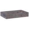 Washbasin Gray 58x39x10 Cm Marble