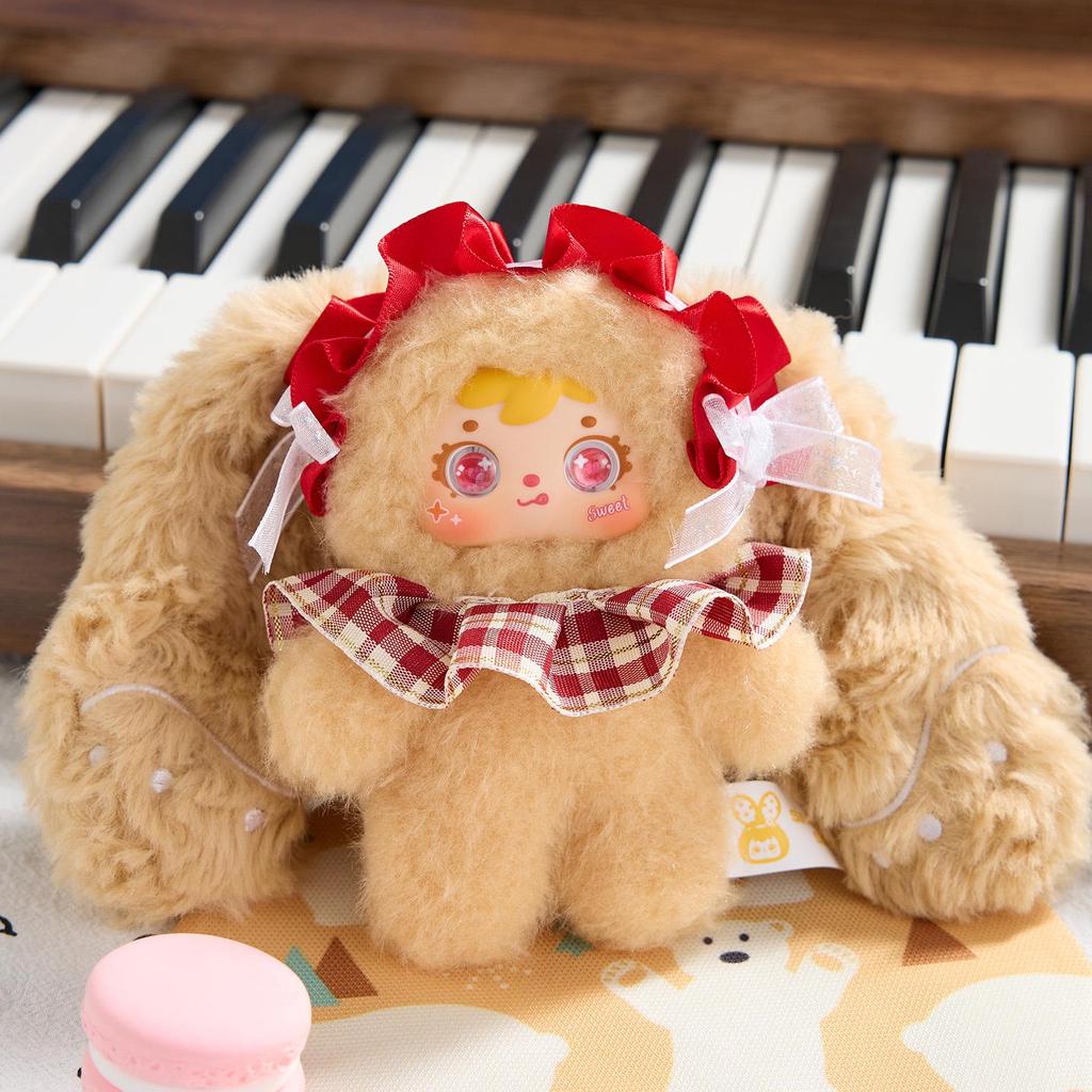 Cute Mao Snow Night Tea Party Plush Blind Box - Creative Toy Doll for Girls Birthday Gift