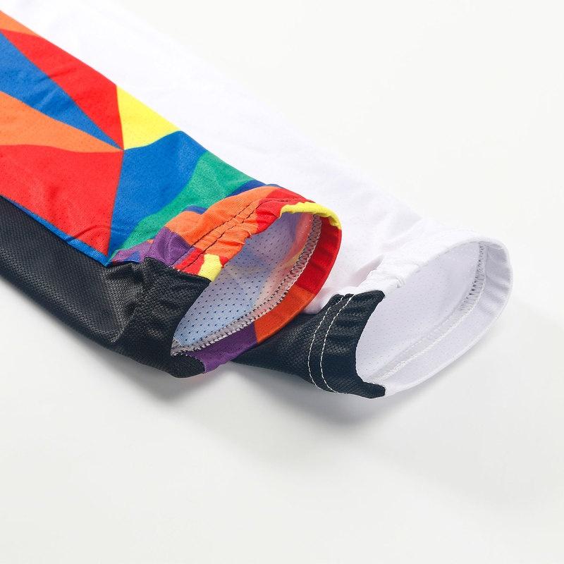 Pánské cyklistické soupravy s dlouhým rukávem Obleky proti pocení Cyklistické dresy s 3D polstrováním Polštář