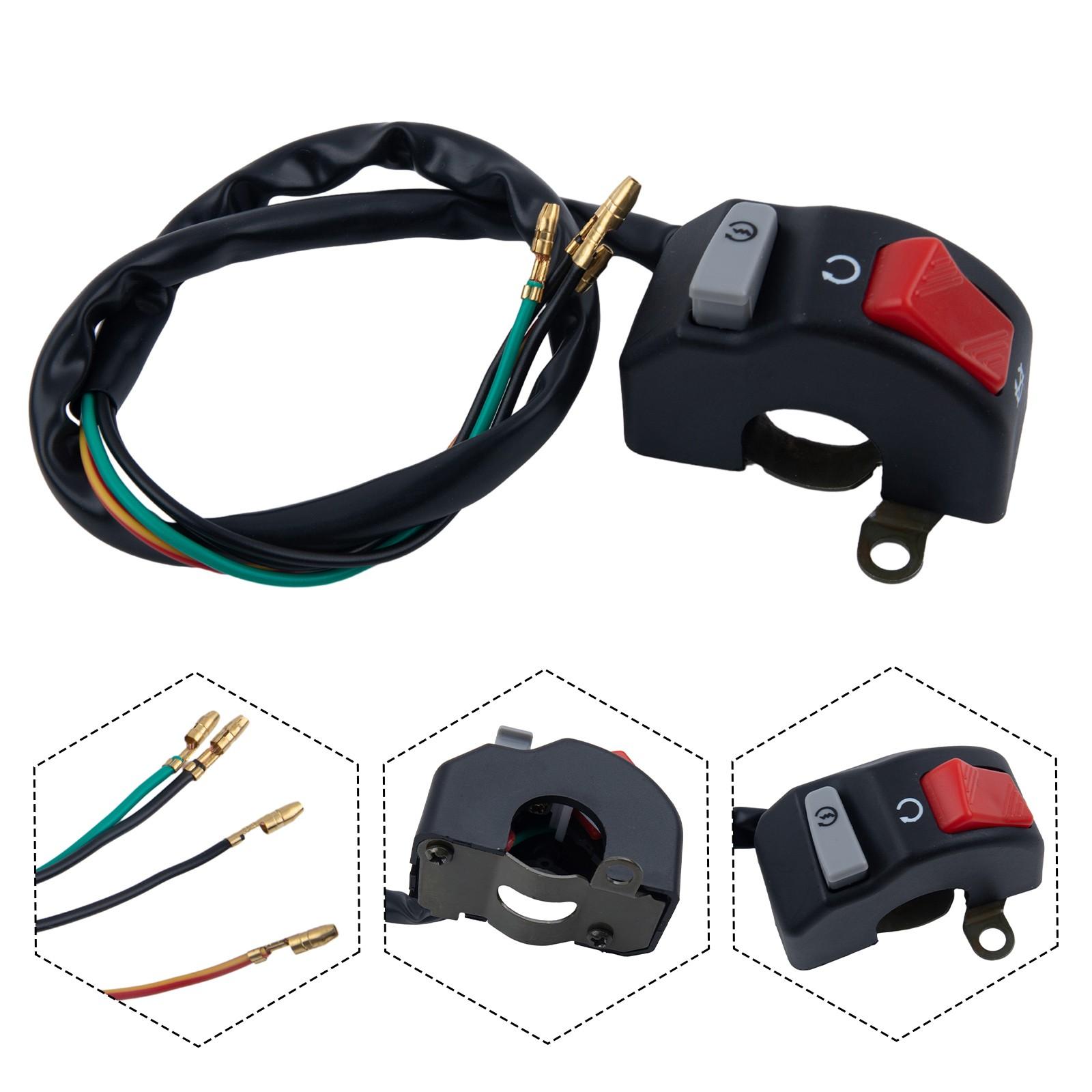 

Handlebar Switch Motorbike Motorcycle Fog Headlight Start Kit ON OFF Button