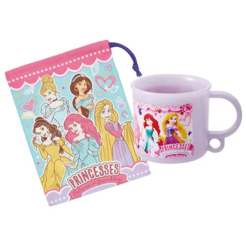 Skater Lunch Box Cup Bag, Disney Princess, Size 24, KB63-A