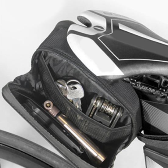 hard leather saddlebolsas