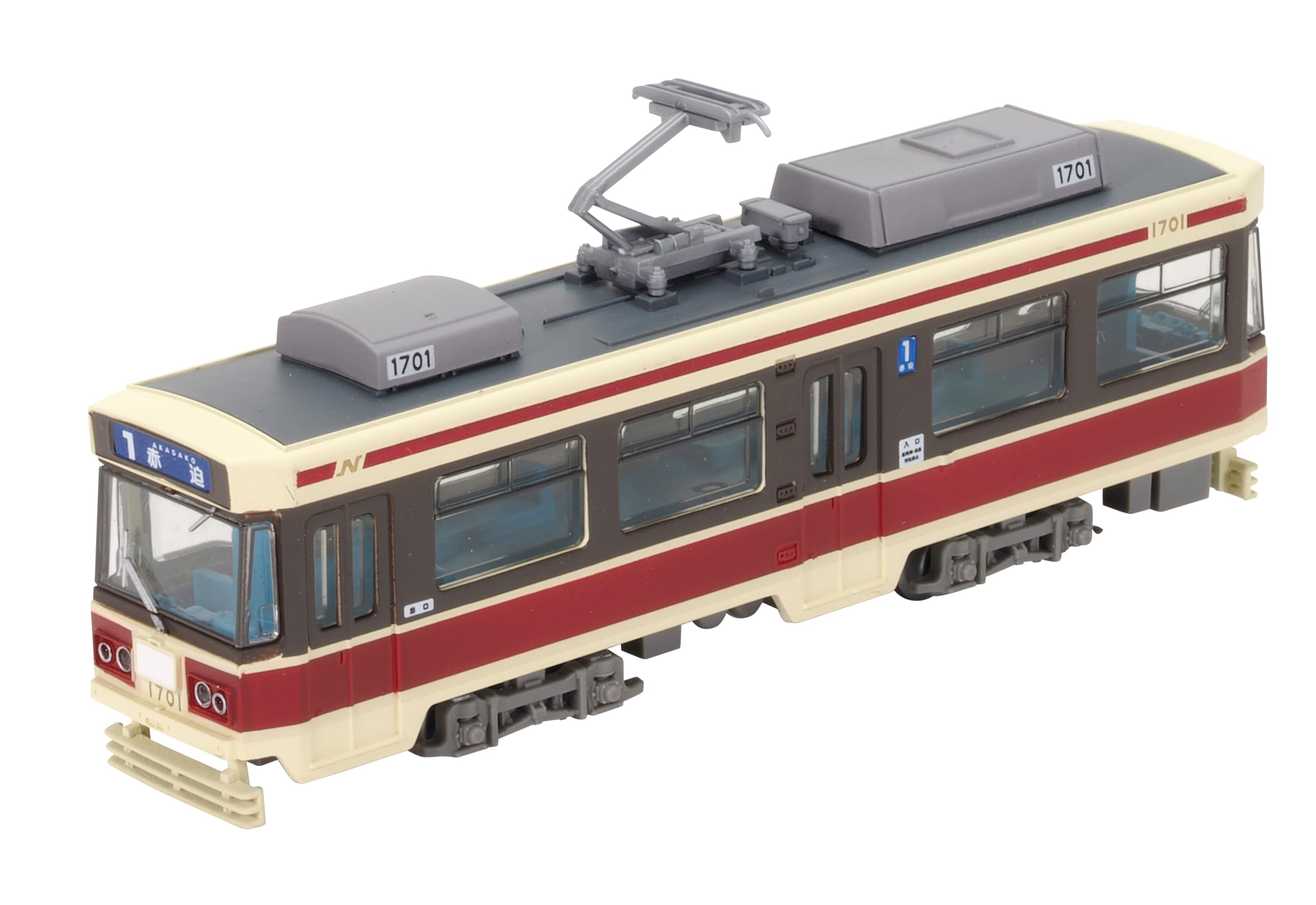 

Tomytec Railway Collection Tetsuro Nagasaki Electric Tramway 1700 Series 1701 Diorama Supplies 335597 No.