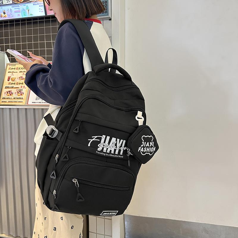 Школьный рюкзак с буквенным принтом — фото 4