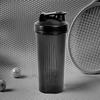 600ML 20Oz Shaker Protéiné Plastique Bouteille Portable Pour Passionnés de Fitness Athlètes Anti-fuite Tasse Shaker pour Boissons