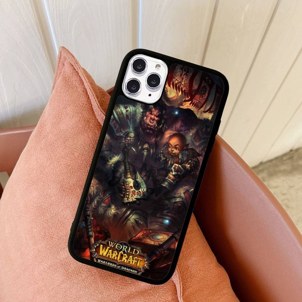 W-Warcrafts Of The W-World Game For IPhone 17 16 15 14 13 12 11 Pro Max Plus Shockproof PC+TPU Phone Back Cover