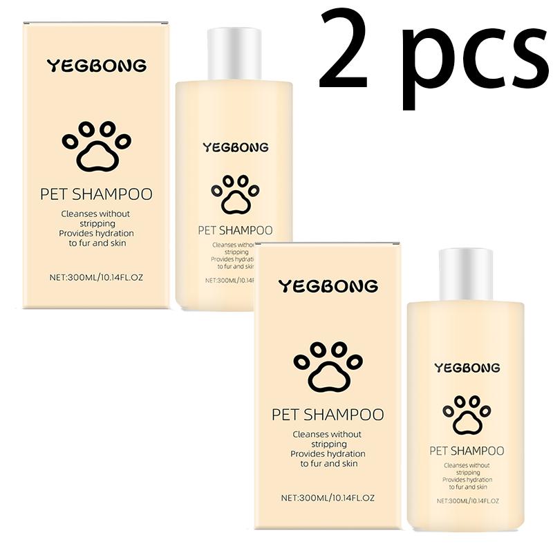 Yegbong Pet Shampoo Gentle Cleansing Shampoo for Cats and Dogs
