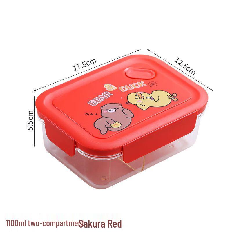 Qianxing Plastic Microwave Leak-Proof Bento Lunch Box