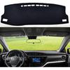 Dashboard Dash Cover Mat For Toyota Corolla 2014 2015 2016 2017 2018 Polyester  Fit Toyota Corolla Accessories Dash Cover Black Trim (Corolla