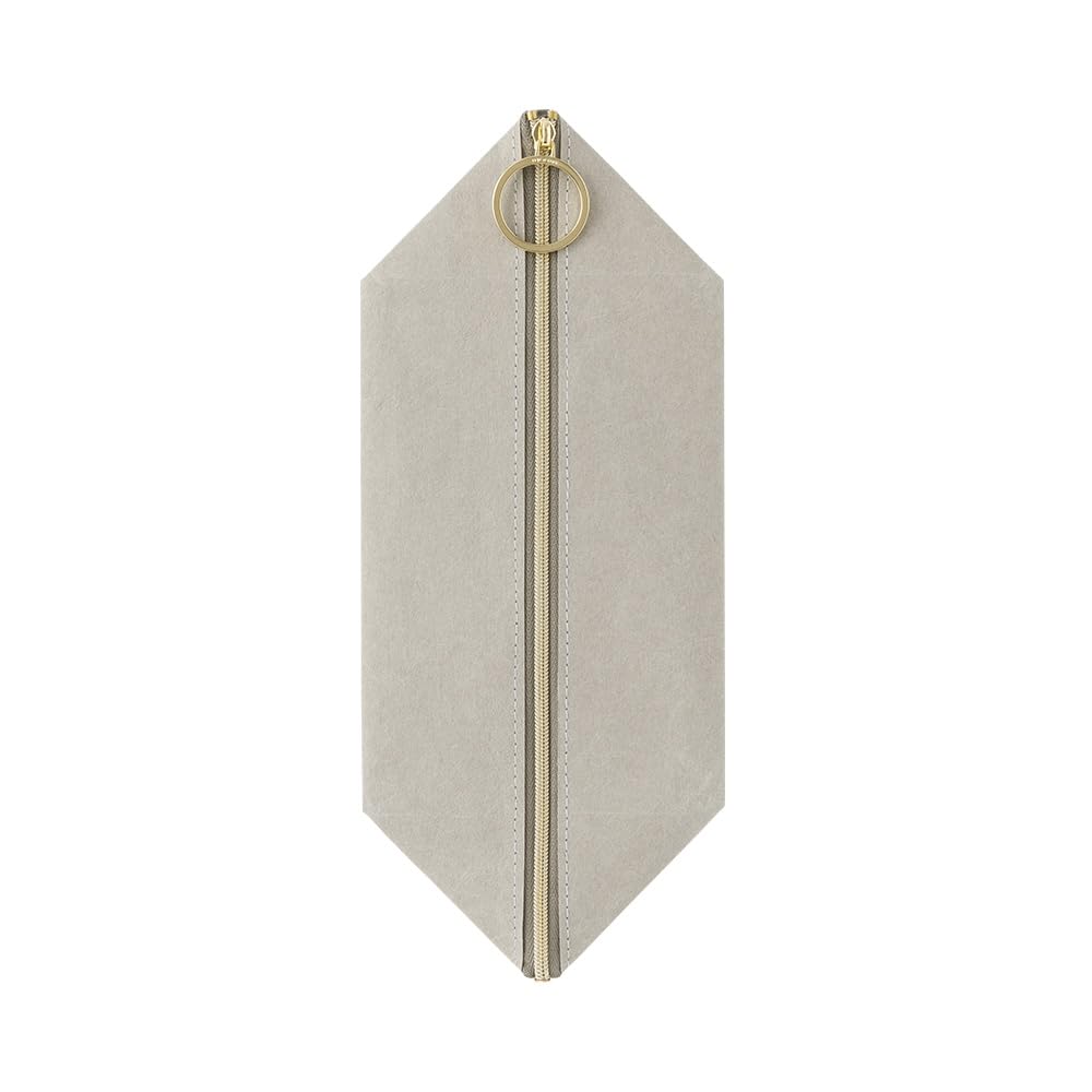 Midori Gray Pen Tray Pouch Case All 3 Colors | Stylish Stationery Organizer