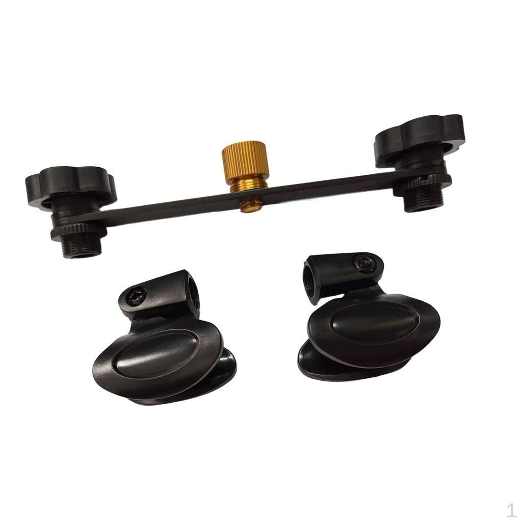 

Holder with Pole Organizer, Versatile Storage Rack for Group Recordings, Performances, Interviews 2 clip