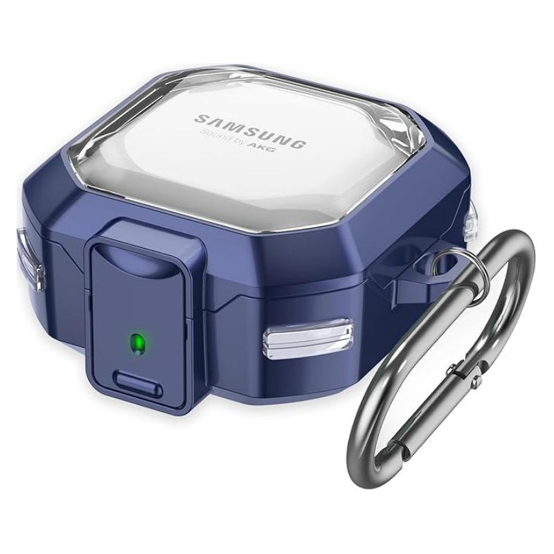 Samsung BudsCore Buds2 Pro Transparent Carbon Fiber Protective Case