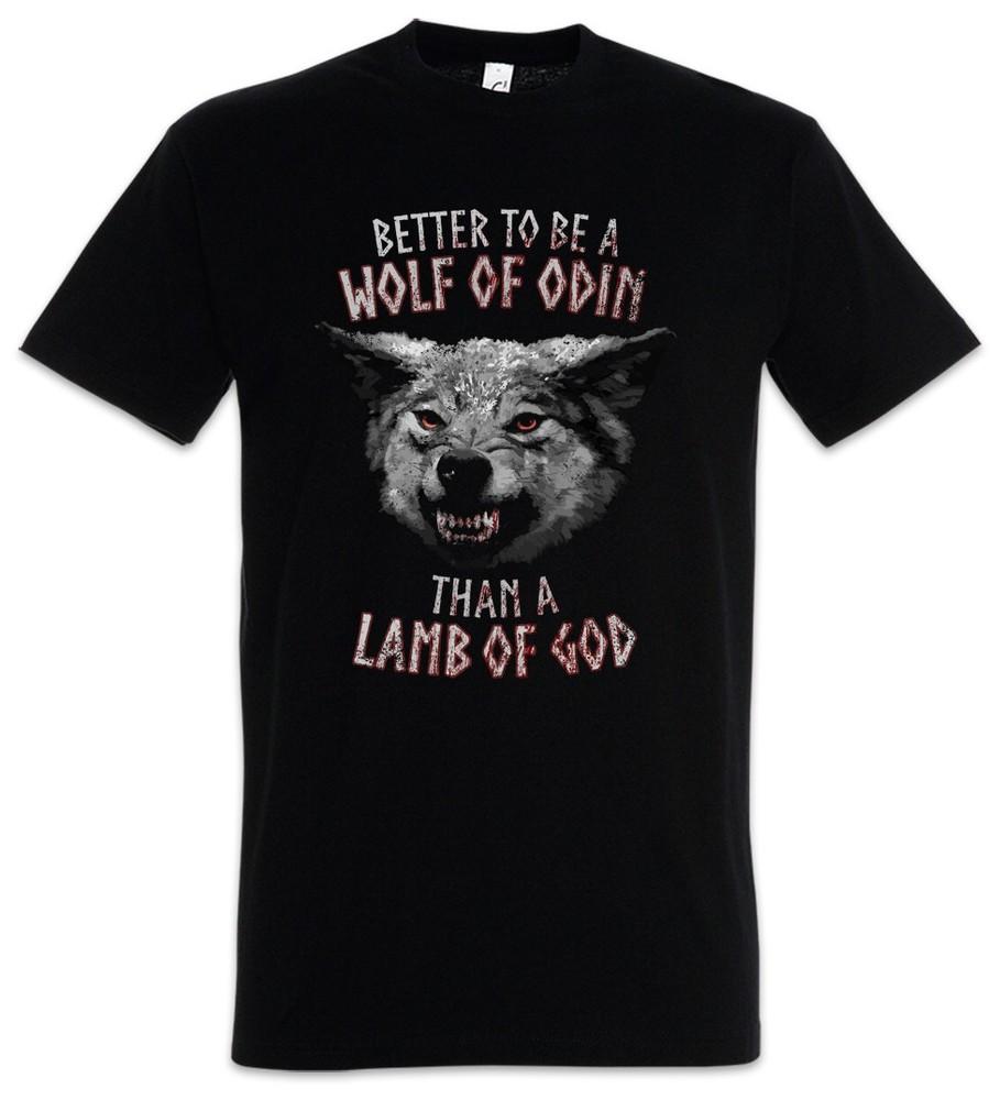 

Wolf Of Odhin Mens T-Shirt Odin Wolves Geri Freki Thor Valhalla Asgard Midgard M