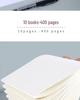 Double-Sided A4 Thickened Small-Square Grid Paper, Natural Color, Eye Protection, Non-Tear, Ideal for Postgraduate Exam Prep.