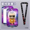 Anime Characters Card Holder Lanyard Keychain ID Credit Bus Card Cover Hang Rope Lariat Lanyard Key Rings Fans Gifts