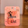 Acrylic Fridge Magnet with Homophone Blessing Text – Creative Chinese Surname Decoration Gift