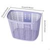 Weather-Resistant Cycle Basket | Reinforced Rim, Easy to Clean, Front Bike