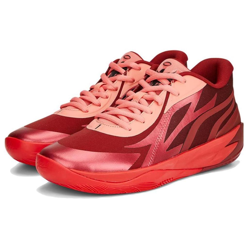 Puma MB.02 Barwy Zespołu - Intensywna Czerwień Męskie Sneakersy Na-Zawsze-Czerwony Goździkowo-Różowy 377766-04