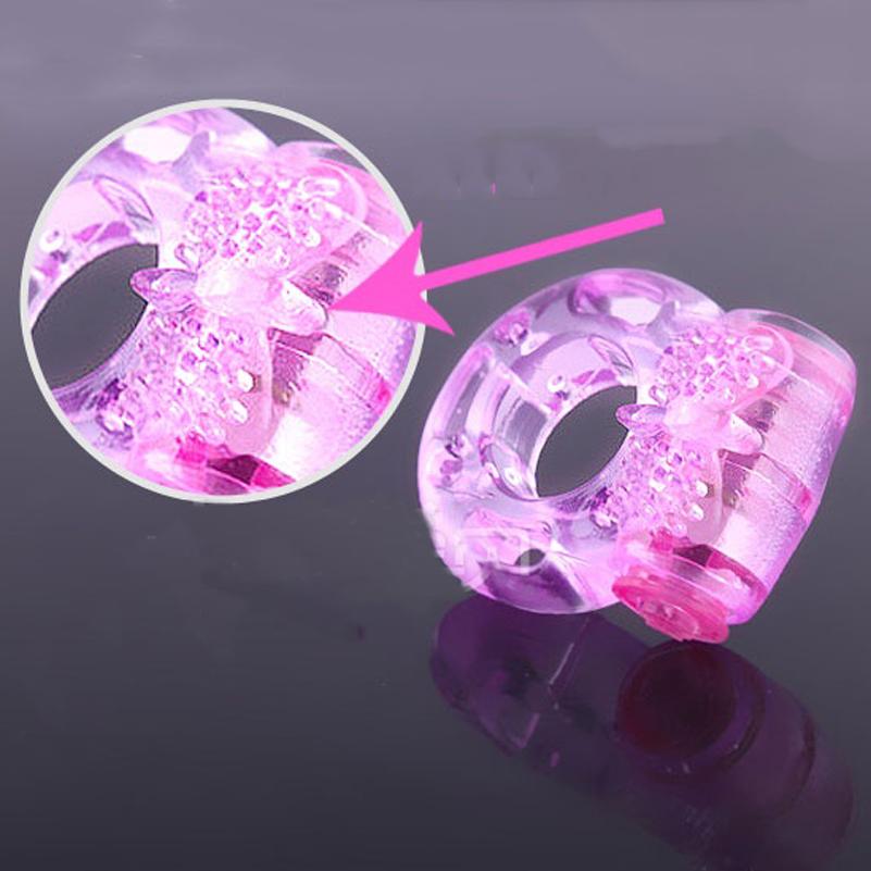 Longer-lasting Ring Sex Vibrator Stronger Erection Tingling Additional Stimulation Finger Rings Bullet Vibrating Love